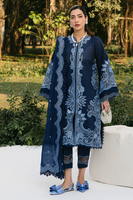 03-Piece Embroidered Lawn Pret Suit