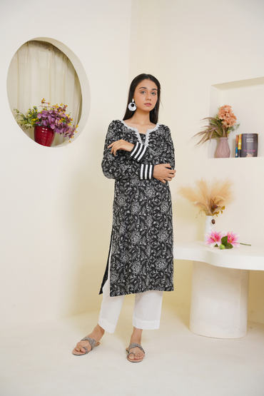 Ready To Wear 03-Piece Embroidered Lawn Suit