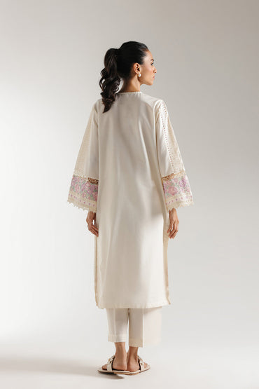 2-Piece Embroidered Lelan Suit