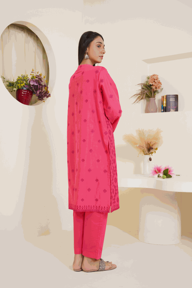 Lawn Embroidered 03-Piece  Suit  Ready To Wear